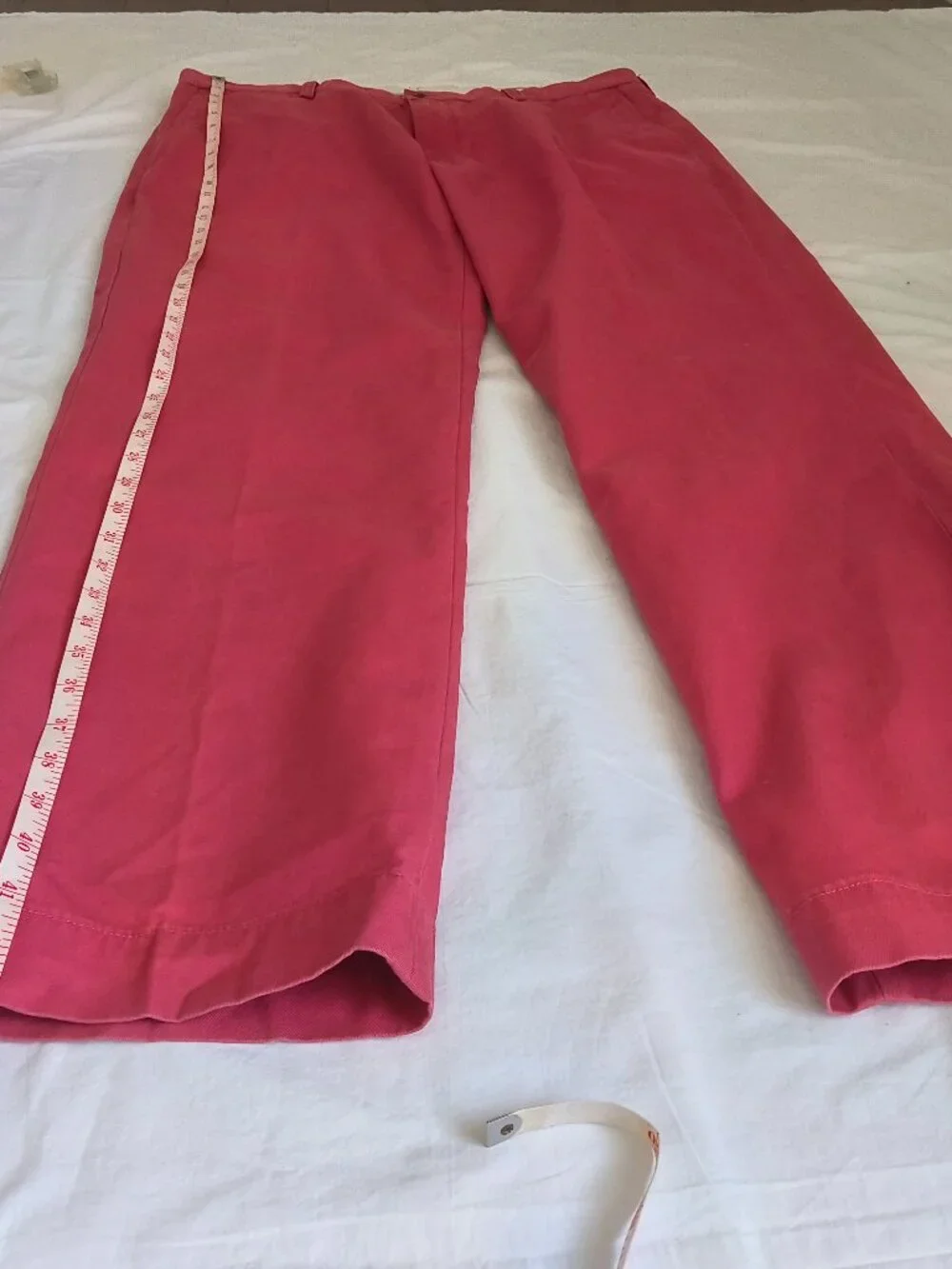Polo Ralph Lauren Coral-pink stretch chino man's pants   Size 36/32